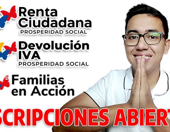 Foto Wintor abc Logo Renta Ciudadana, Logo Devolución Del IVA, Logo Familias en Acción, en palabras inscripciones abiertas