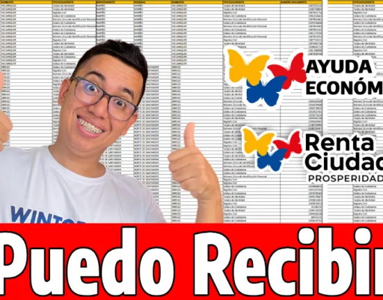 Listados 500 mil en agosto de notisubsidios logo renta ciudadana y devolución del IVA en palabras puedo recibir