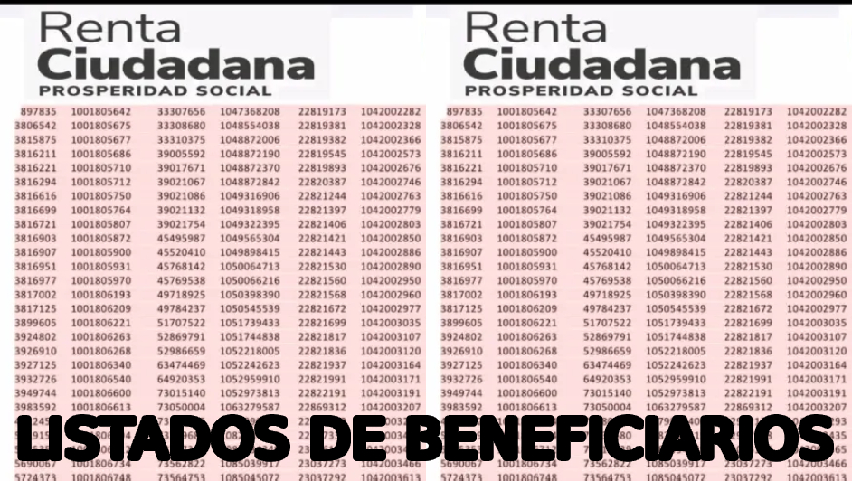 listados de agosto notisubsidios en palabras listados de beneficiarios