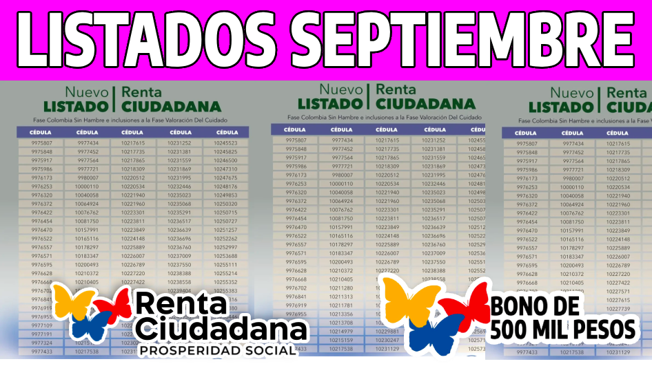 listados de septiembre notisubsidios