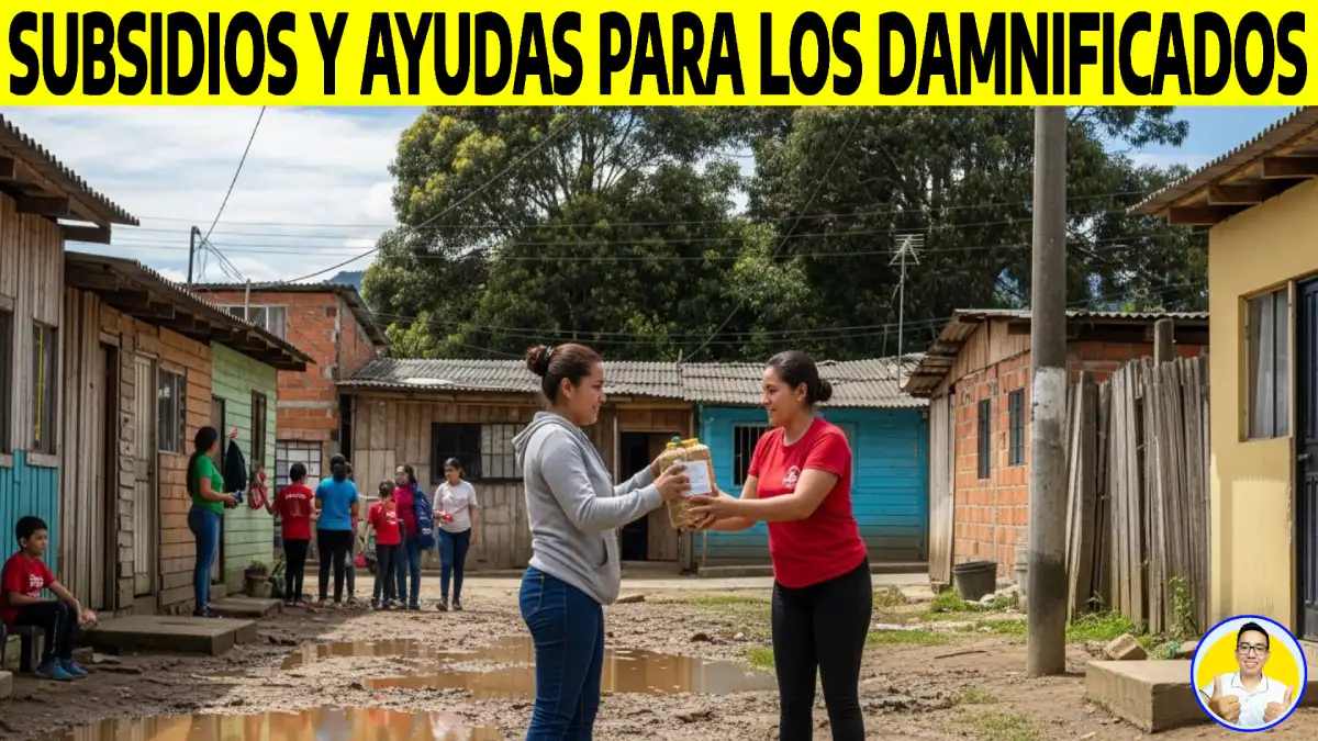Atencion: subsidios, ayudas y esperanza para los damnificados por las lluvias en noviembre de 2025 1 esperanza para los damnificados